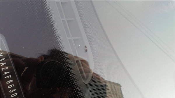 擋風(fēng)玻璃修復(fù)修復(fù)前