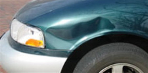 汽車免噴漆凹陷修復(fù)修復(fù)前