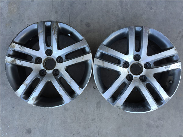 輪轂拉絲修復(fù)修復(fù)前