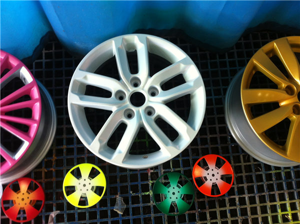 輪轂翻新改色修復(fù)前