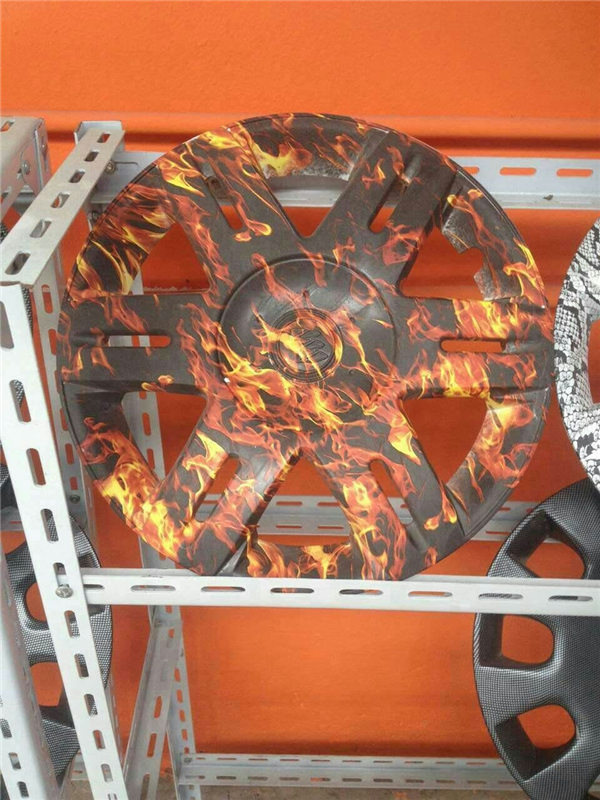 輪轂彩繪修復(fù)前